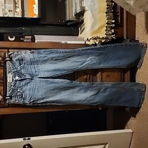 Ariat Denim Jeans Peefect Rise Boot Cut Size 29L